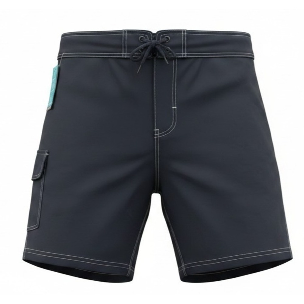 Burnside B9301 Performance Shorts 40 Black NWT Quick Dry UV Protect Skate Surf